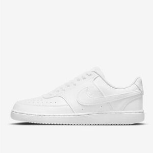 Nike White Low-Top Sneakers Leather